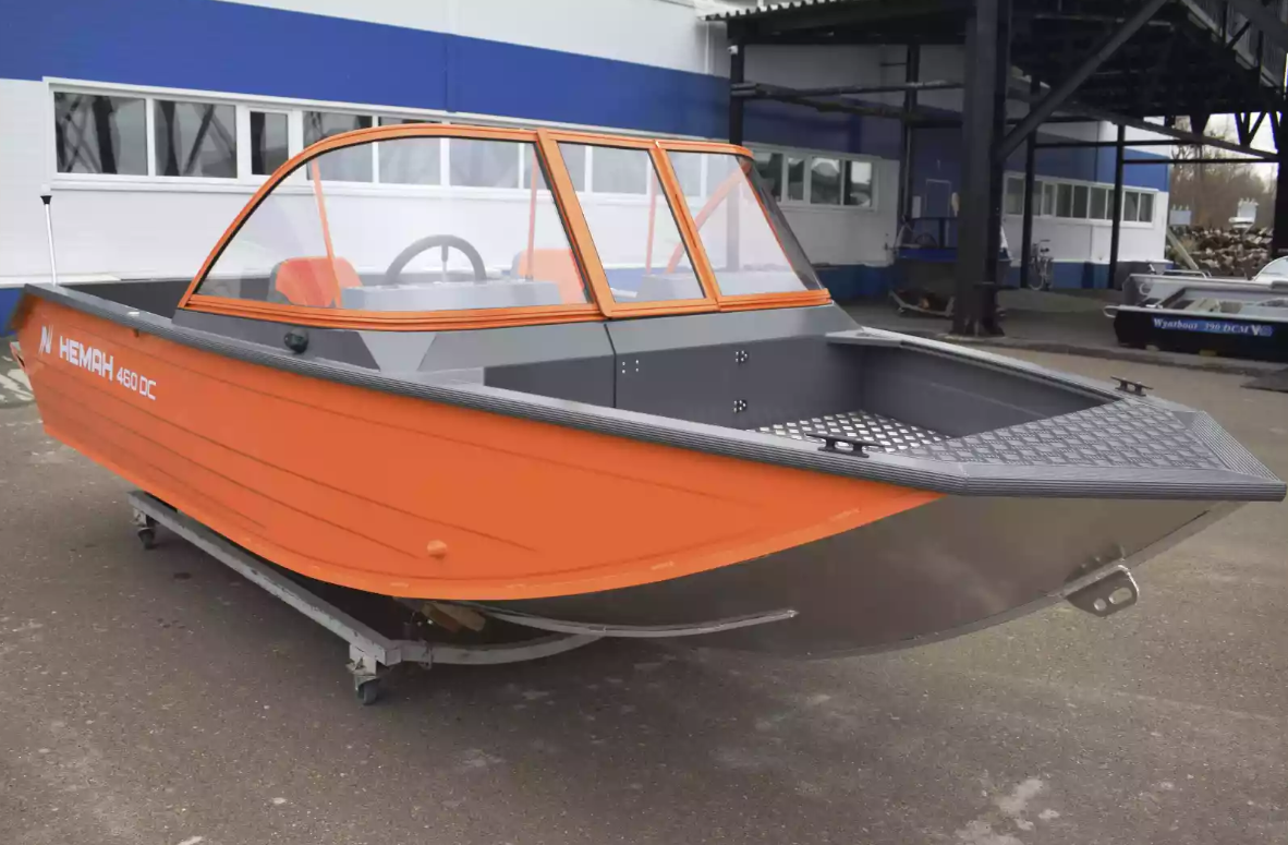 Алюминиевый катер Неман-480 DCM FISH в Екатеринбурге