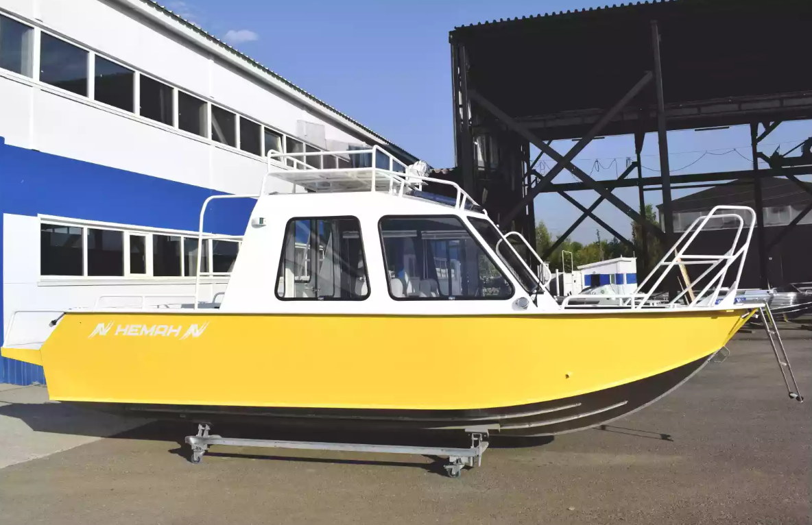 Алюминиевый катер Wyatboat-660 Cabin в Екатеринбурге