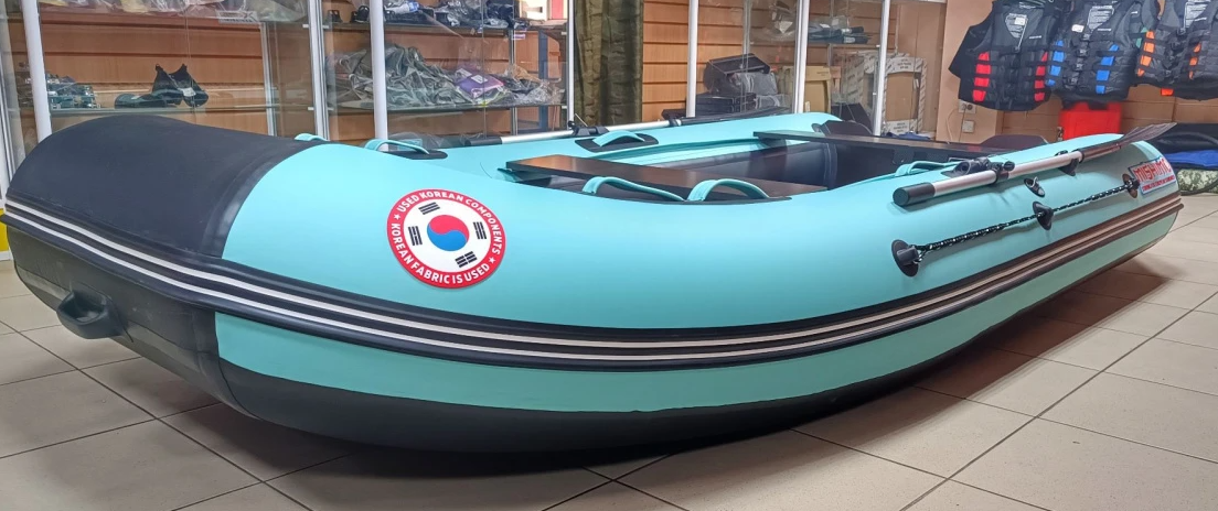 КОМПЛЕКТ ЛОДКА MISHIMO LITE 350 + МОТОР 9,8 Л.С. в Екатеринбурге