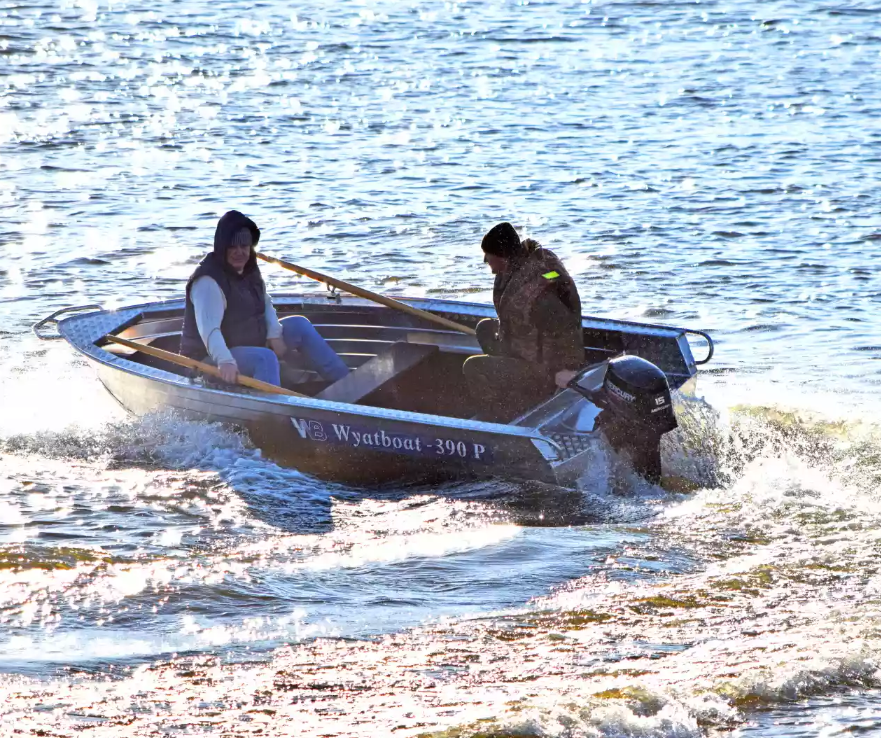 Алюминиевая лодка Wyatboat-390 P в Екатеринбурге