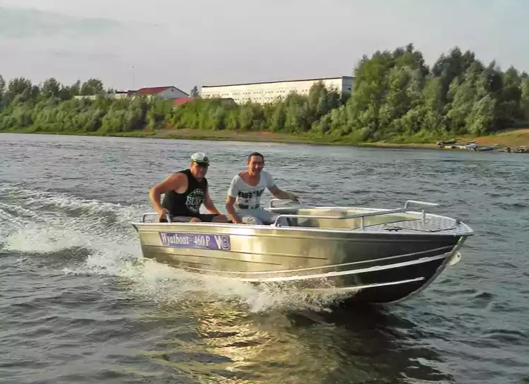 Алюминиевая лодка Wyatboat-460 P в Екатеринбурге