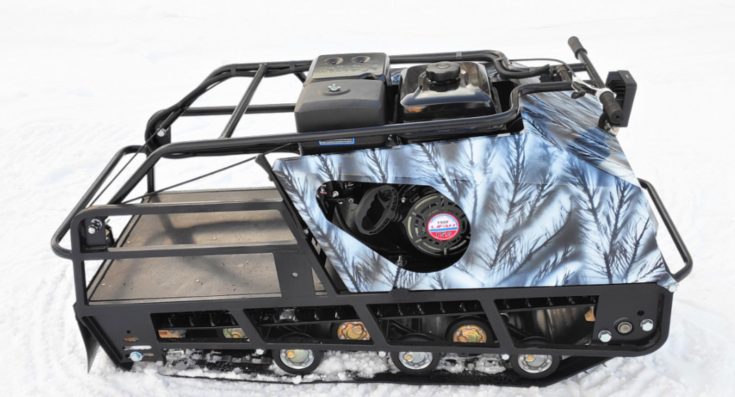 Мотобуксировщик Irondog (Железная собака) M500 20  Камуфляж Охотник в Екатеринбурге