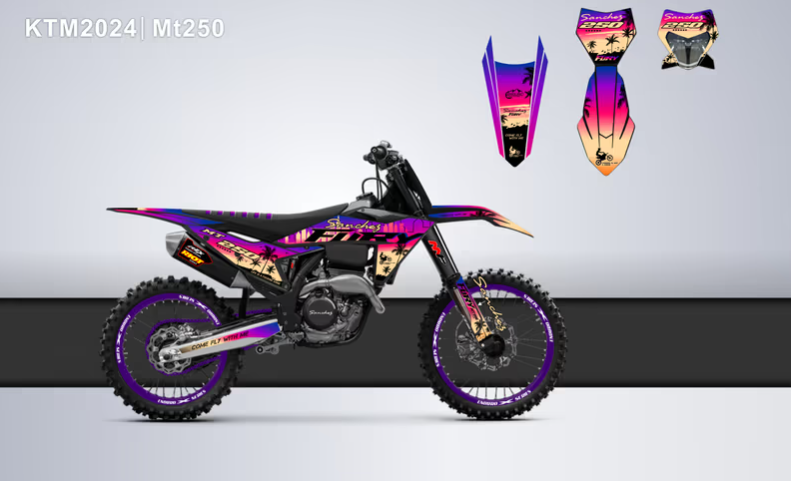 Кроссовый мотоцикл Sanchez Fury MT250 в Екатеринбурге