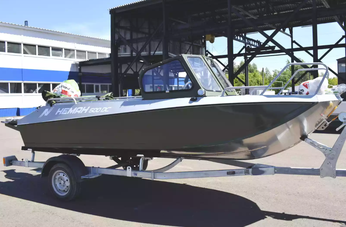 Алюминиевый катер Неман-500 DC Pro в Екатеринбурге