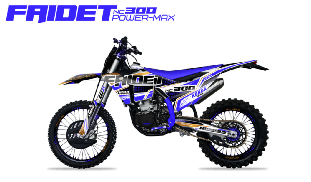 Кроссовый мотоцикл FAIDET NC300S ULTRA WP в Екатеринбурге