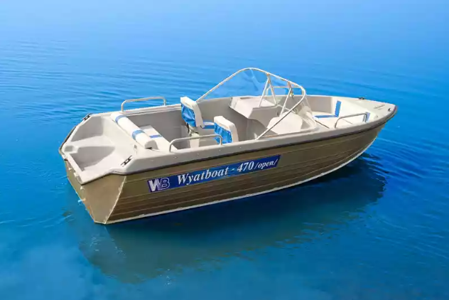 Комбинированный катер Wyatboat-470 Open в Екатеринбурге
