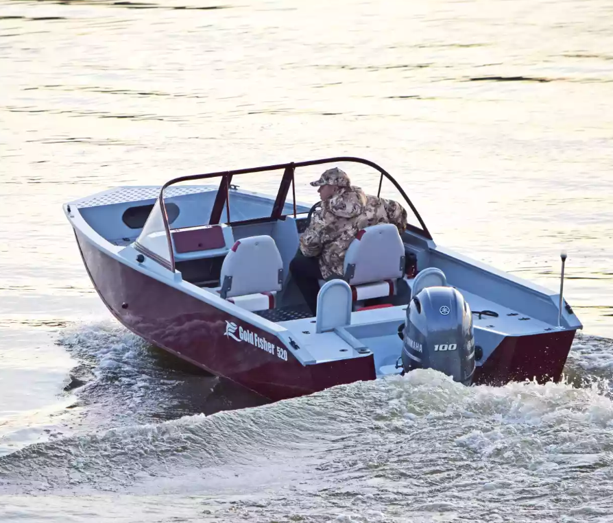 Алюминиевый катер Gold Fisher 520 DCM FISH в Екатеринбурге