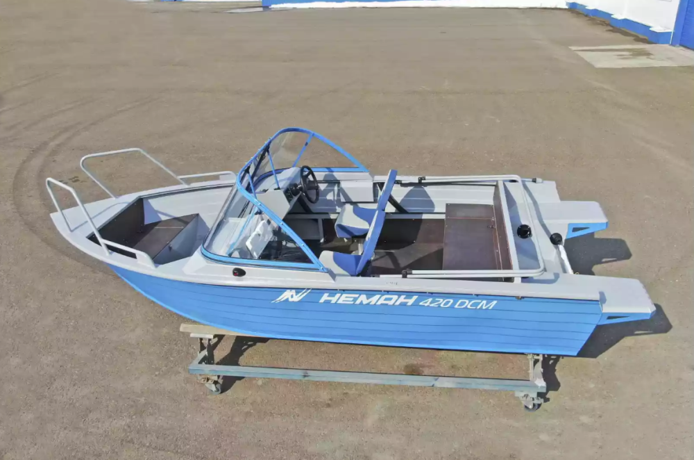 Алюминиевый катер Неман-420 DCM NEW в Екатеринбурге