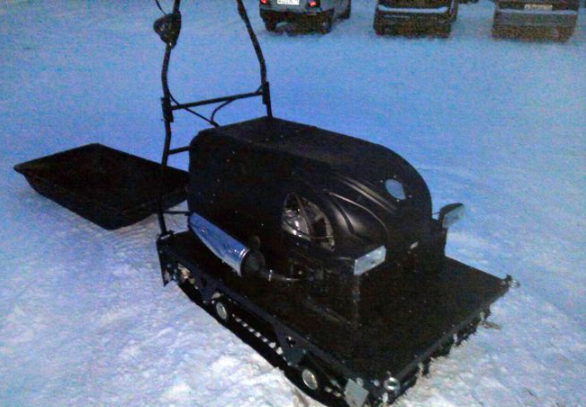 Мотобуксировщик ВОЛКОДАВ POWER V9 в Екатеринбурге