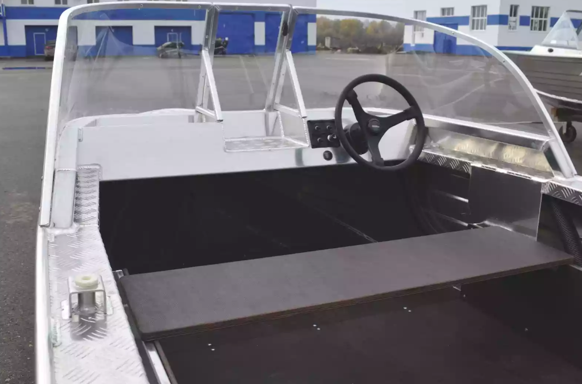 Алюминиевый катер Wyatboat-390 Pro в Екатеринбурге