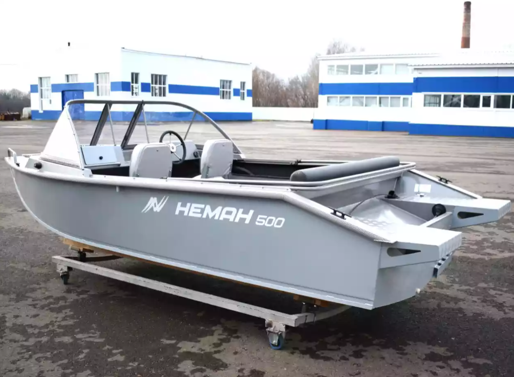 Алюминиевый катер Неман-500 Pro в Екатеринбурге