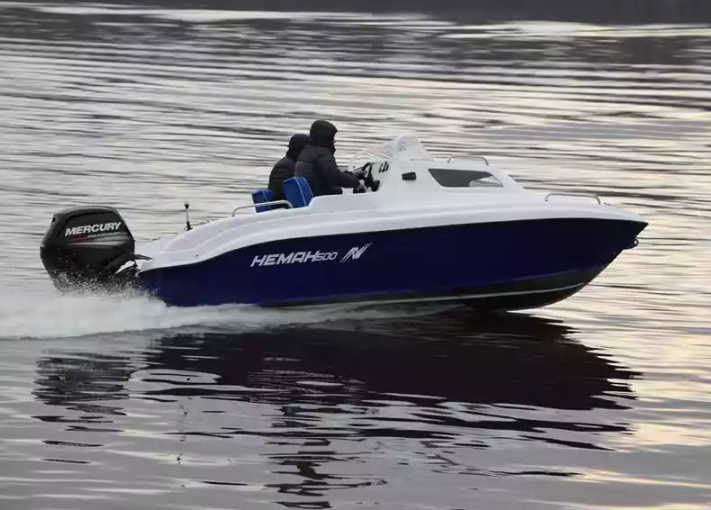 Комбинированный катер Neman-500 с каютой в Екатеринбурге