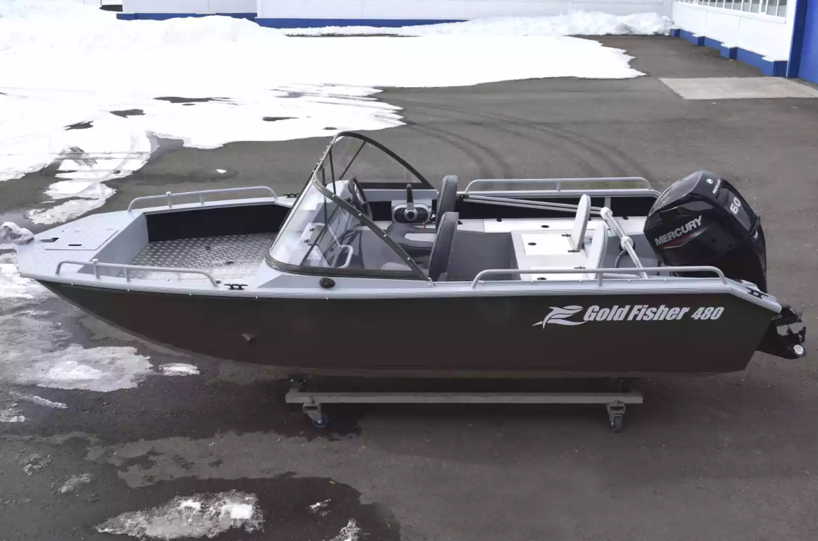 Алюминиевый катер Gold Fisher 480 DCM FISH в Екатеринбурге