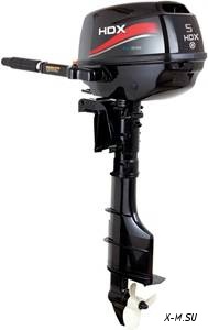 Лодочный мотор 4-х тактный HDX F 5 BMS в Екатеринбурге
