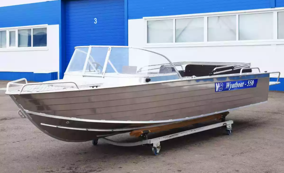 Алюминиевый катер Wyatboat-550 Pro в Екатеринбурге