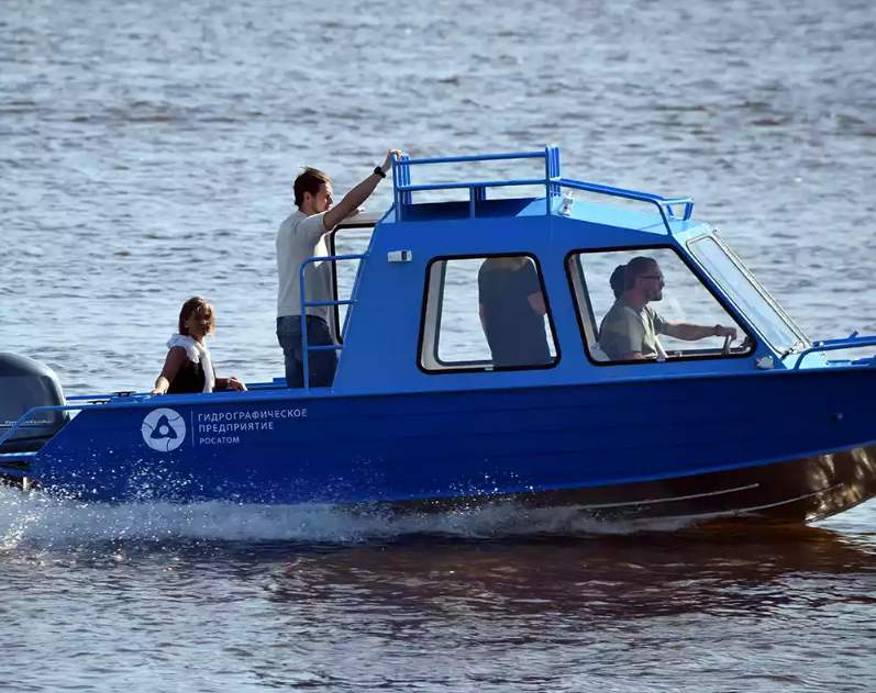 Алюминиевый катер Неман-500 (закрытая рубка) в Екатеринбурге