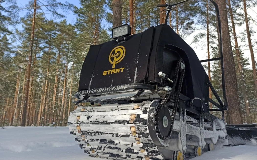 Мотобуксировщик РЫБАК СТАРТ Lifan 15 л.с (тканный капот) в Екатеринбурге