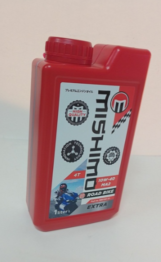 Масло MISHIMO 4T ROAD BIKE (EXTRA) 10w40 1 л в Екатеринбурге
