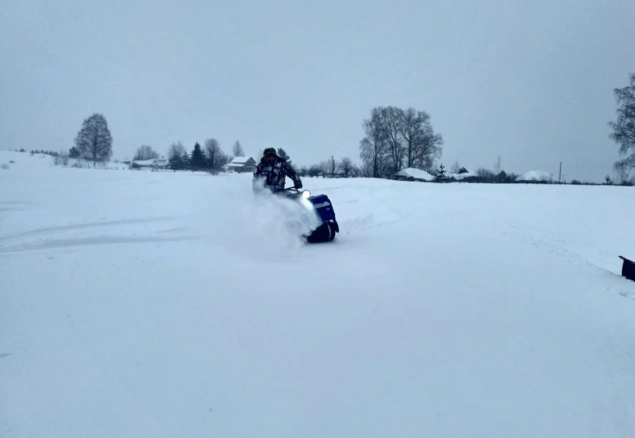 Мотобуксировщик Альбатрос-XLV 9 тележки, 1450 мм в Екатеринбурге