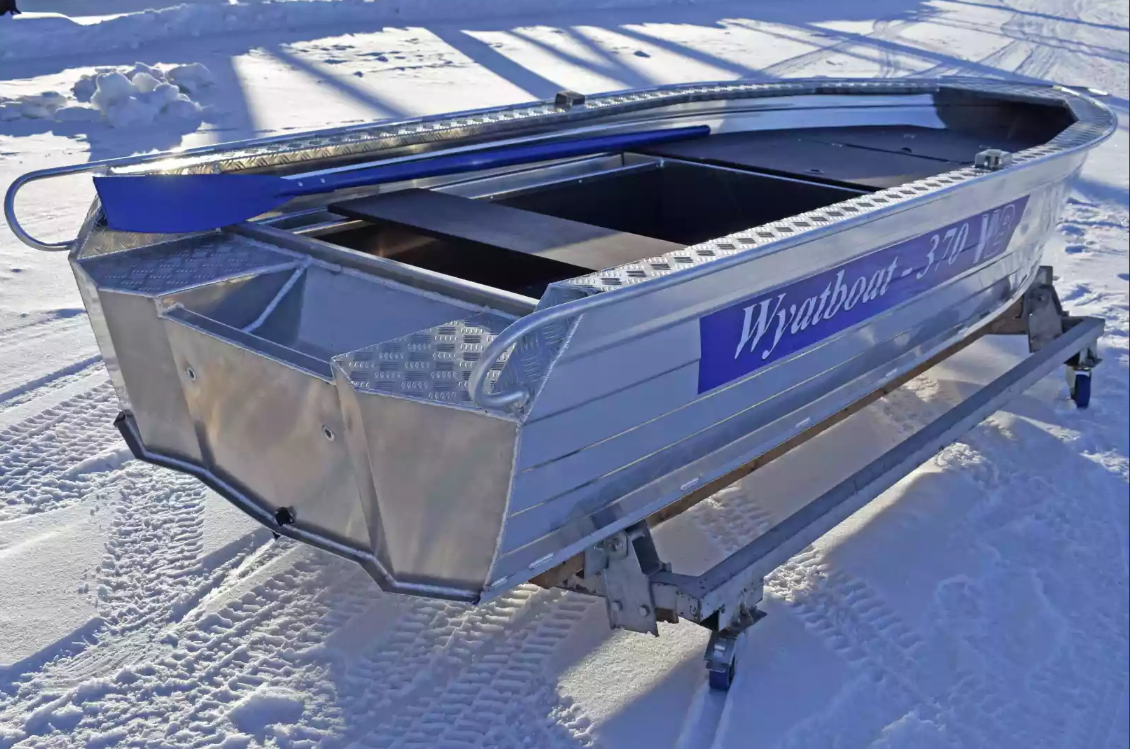 Алюминиевая лодка Wyatboat-370 Р FISH в Екатеринбурге