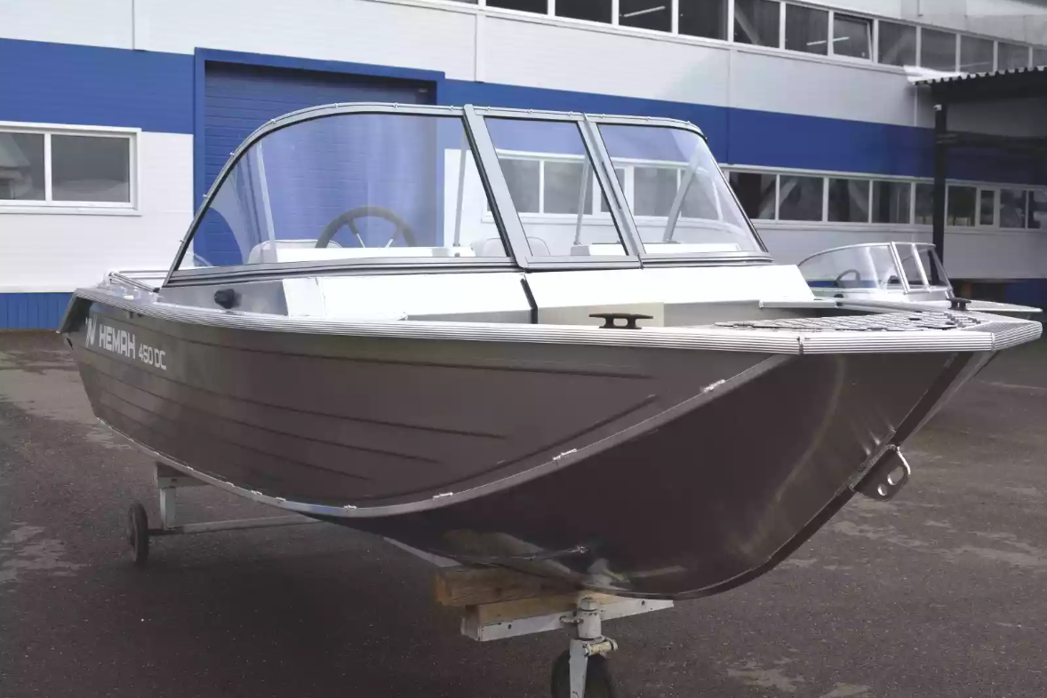 Алюминиевый катер Неман-450 DC NEW без покраски в Екатеринбурге