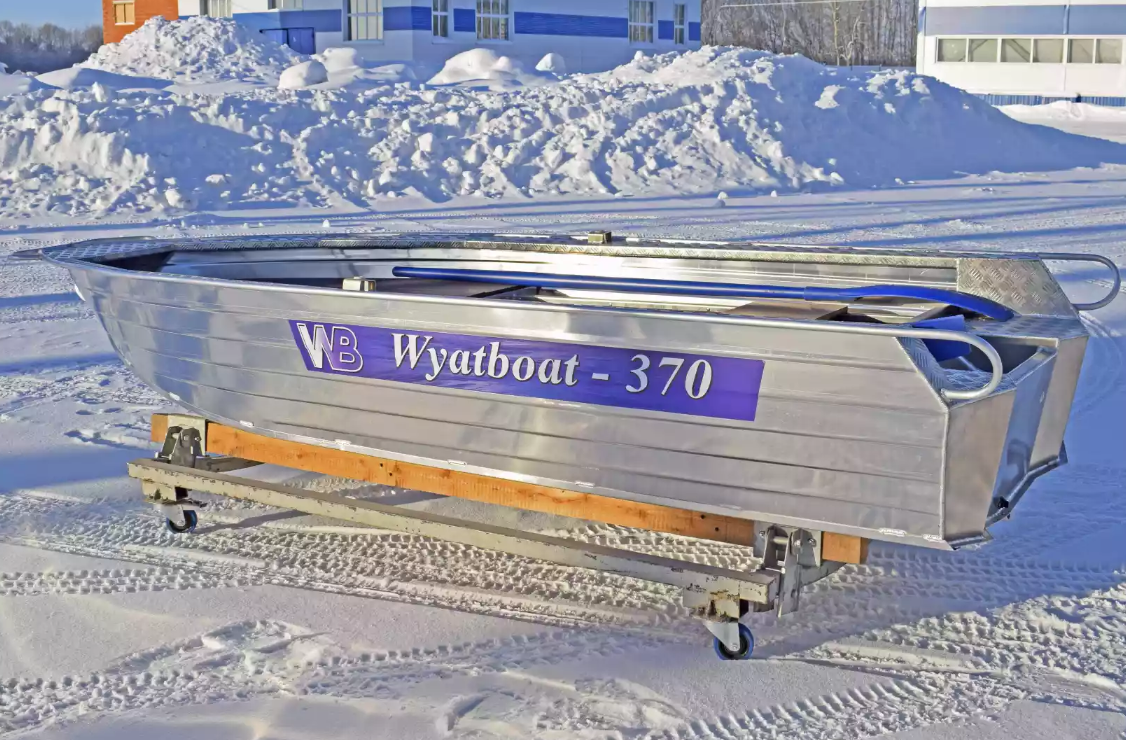 Алюминиевая лодка Wyatboat-370 Р FISH в Екатеринбурге
