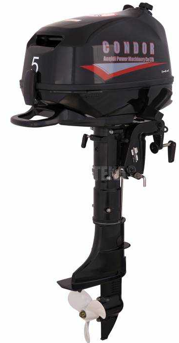 Лодочный мотор Condor F5HS без бака 12 л. в Екатеринбурге