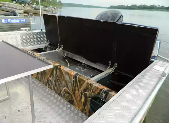 Алюминиевый катер Wyatboat-660 в Екатеринбурге