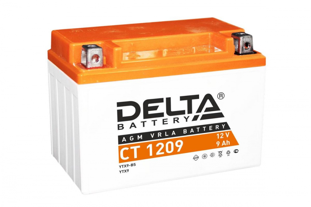 Аккумулятор Delta CT 1209 (12V / 9Ah) в Екатеринбурге