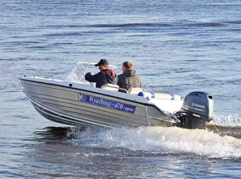 Комбинированный катер Wyatboat-470 Open в Екатеринбурге