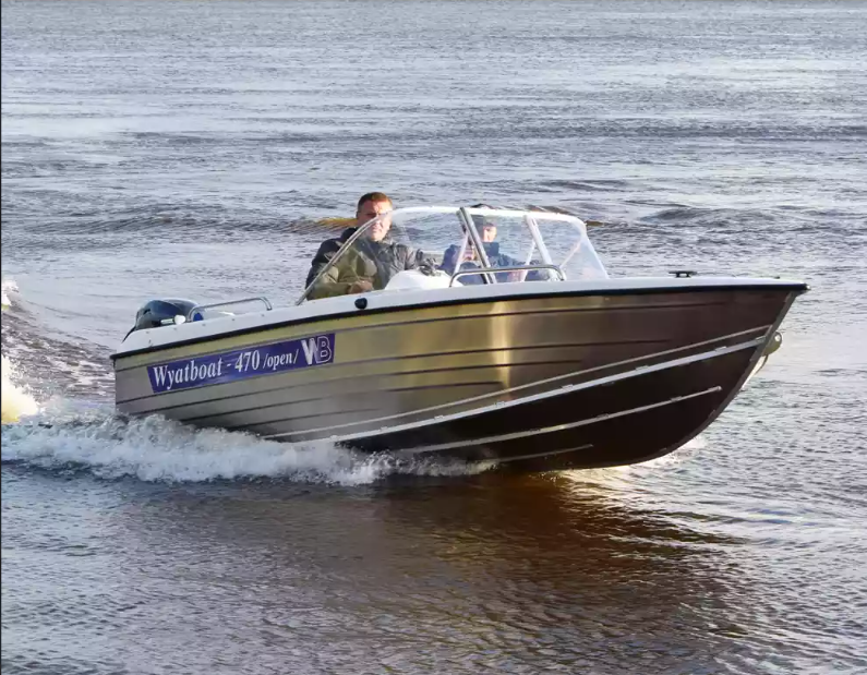 Комбинированный катер Wyatboat-470 Open в Екатеринбурге