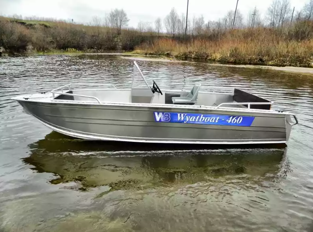 Алюминиевый катер Wyatboat-460 C в Екатеринбурге