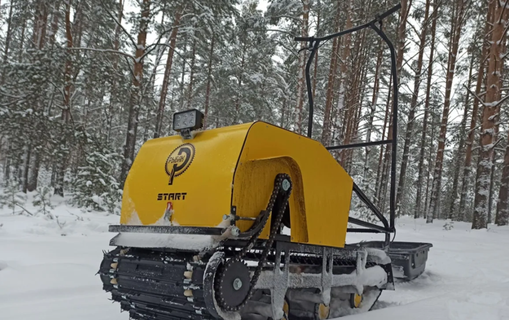 Мотобуксировщик РЫБАК СТАРТ Lifan 15 л.с. (металлический капот) в Екатеринбурге