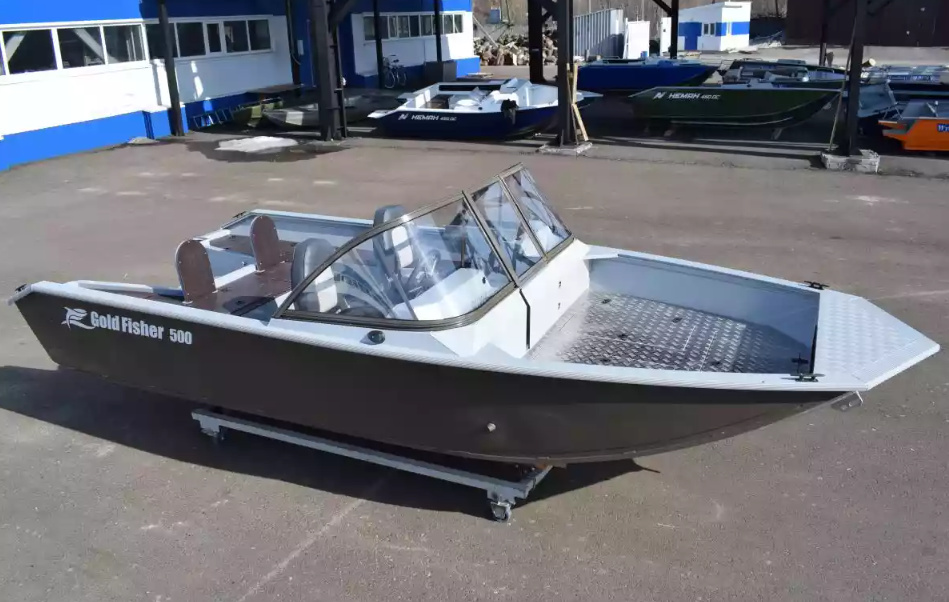 Алюминиевый катер Gold Fisher 500 DCM FISH в Екатеринбурге