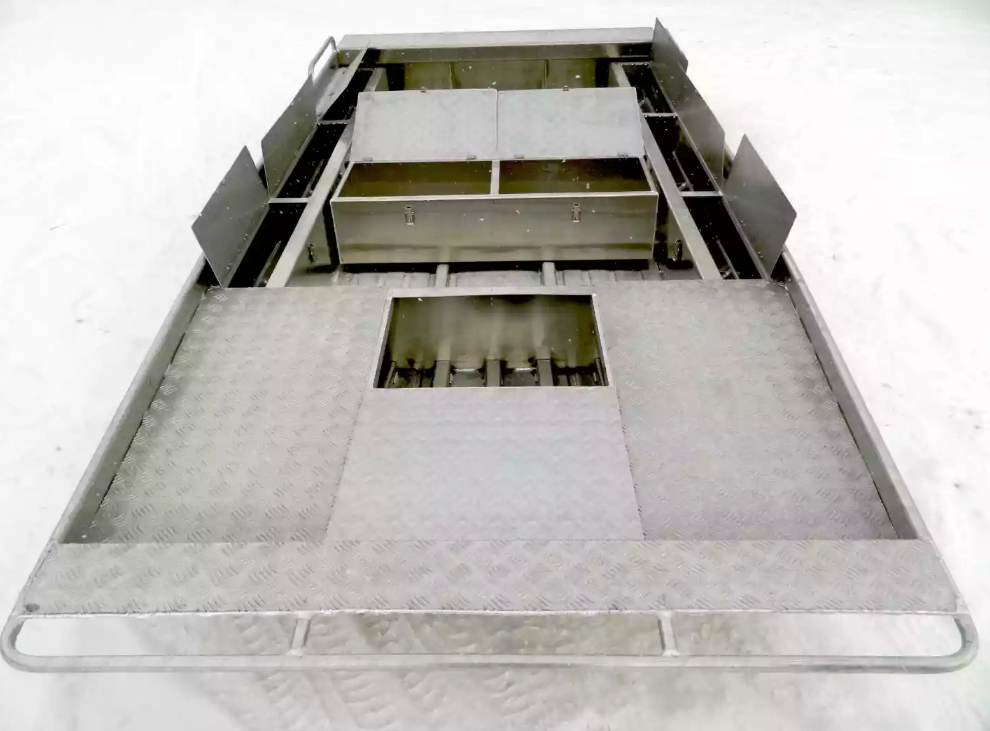 Алюминиевая лодка Wyatboat-390 Jonboat в Екатеринбурге