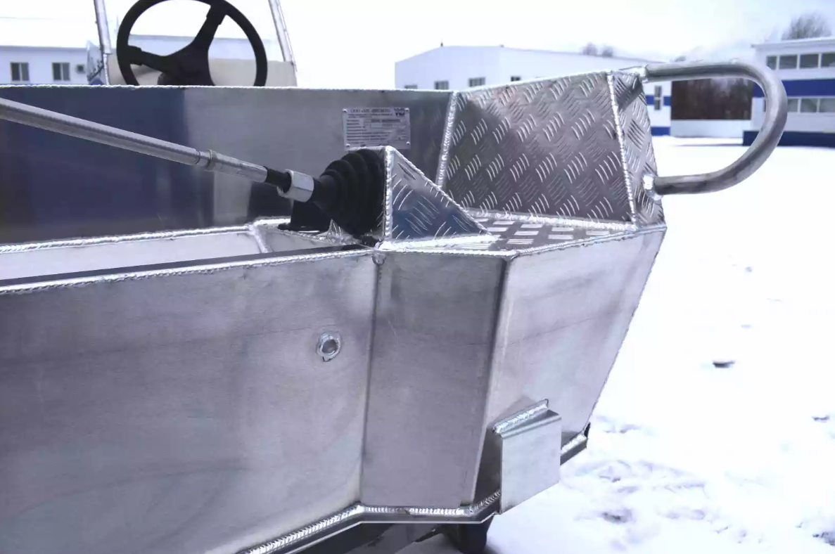 Алюминиевый катер Wyatboat-390 C в Екатеринбурге