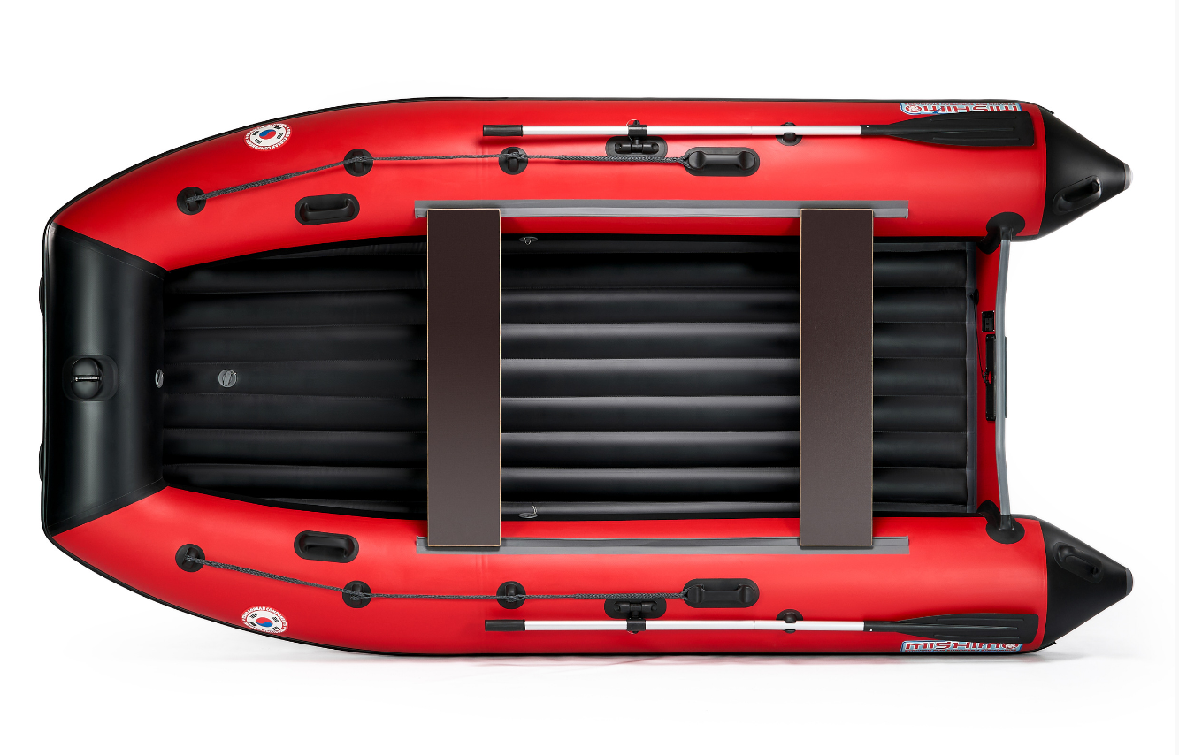 КОМПЛЕКТ ЛОДКА MISHIMO RAPID 380 + ЛОДОЧНЫЙ МОТОР MARLIN MP 9.9 (20) AMHS PROLINE FORCE в Екатеринбурге