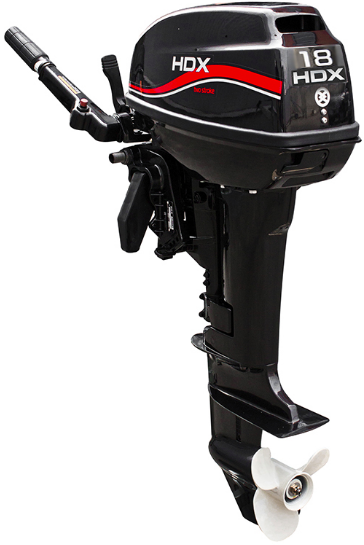 Лодочный мотор 2-х тактный HDX R series TE 18 BMS в Екатеринбурге