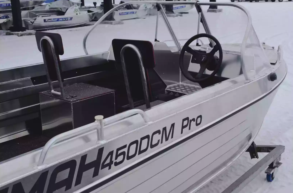 Алюминиевый катер Neman-450 DCM PRO в Екатеринбурге