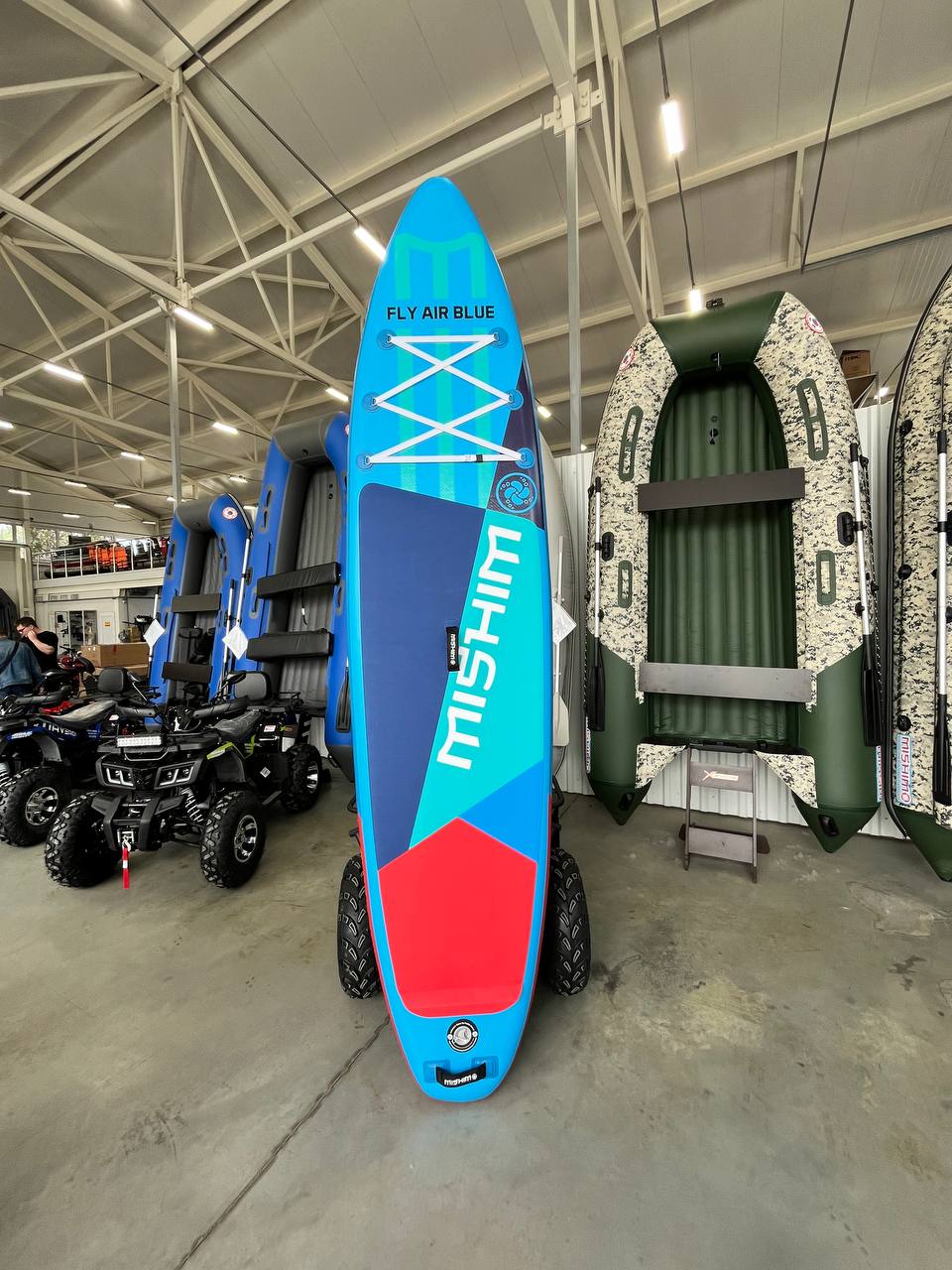 SUP (САП) Доска MISHIMO FLY AIR BLUE 10,8’ (330см) в Екатеринбурге