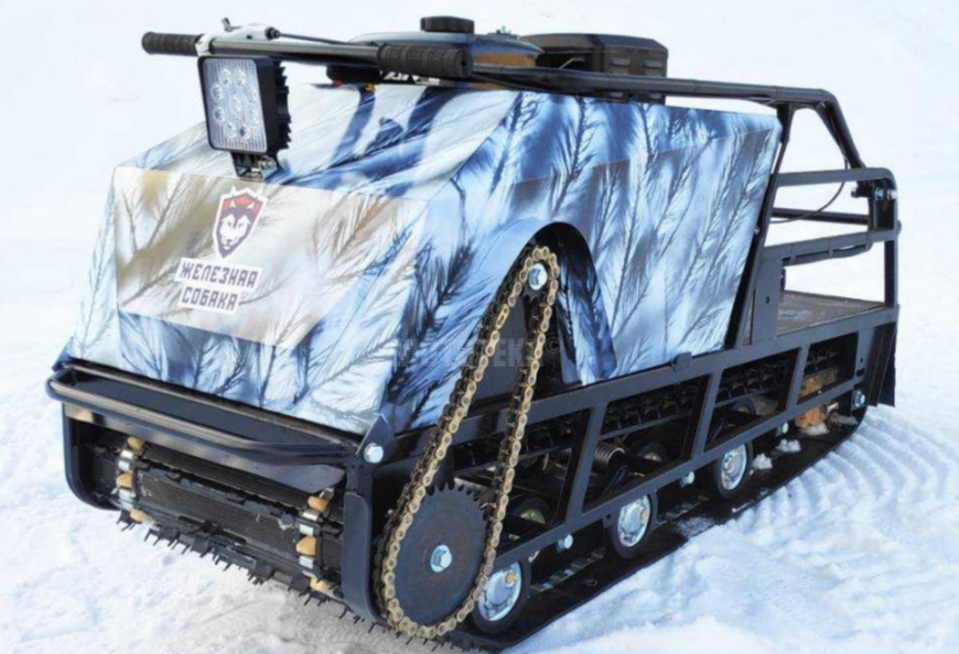 Мотобуксировщик Irondog (Железная собака) M500 20  Камуфляж Охотник в Екатеринбурге