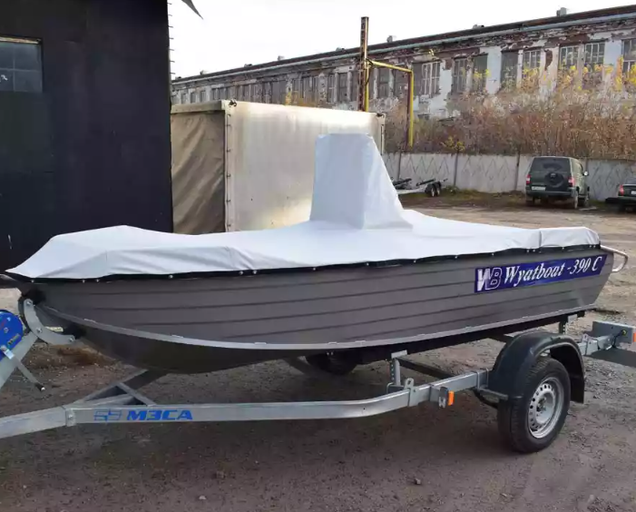 Алюминиевый катер Wyatboat-390 C в Екатеринбурге