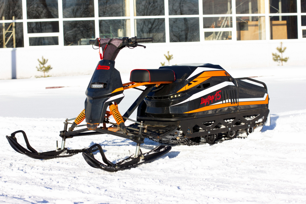 Мотобуксировщик IRBIS Мухтар 15 с лыжным модулем в комплекте в Екатеринбурге