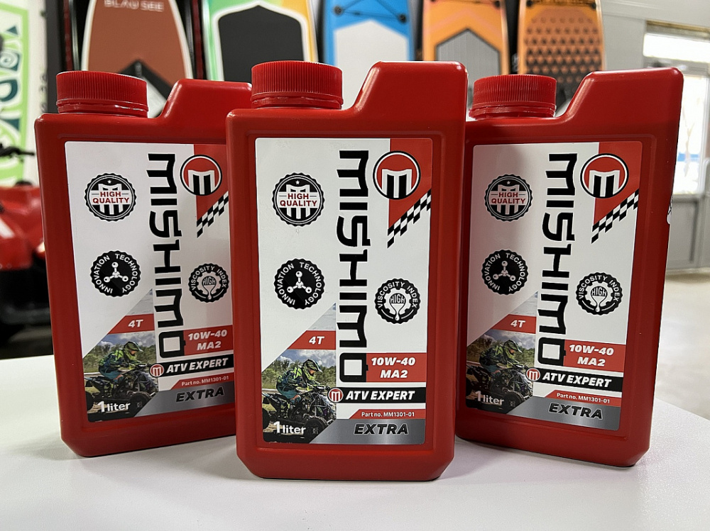 Масло MISHIMO 4T ATV EXPERT (EXTRA) 10w40 1 л в Екатеринбурге