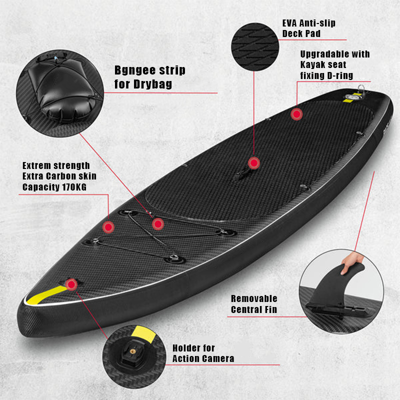 SUP (САП) ДОСКА MISHIMO CARBON DARKSIDE 11’ (335СМ) в Екатеринбурге
