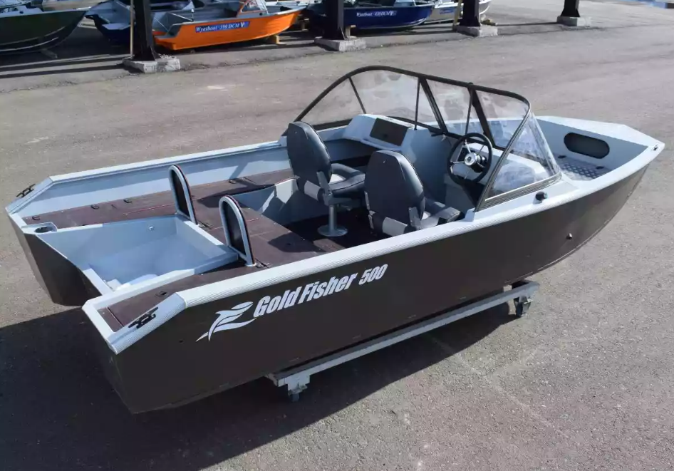 Алюминиевый катер Gold Fisher 500 DCM FISH в Екатеринбурге