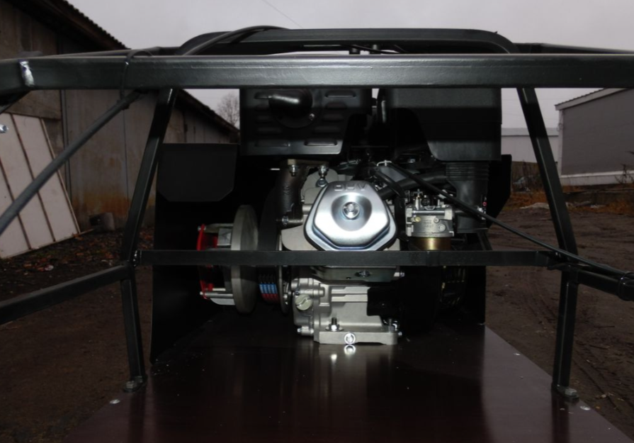 Мотобуксировщик AhtaR Зима 15 л/с с вариатором в Екатеринбурге