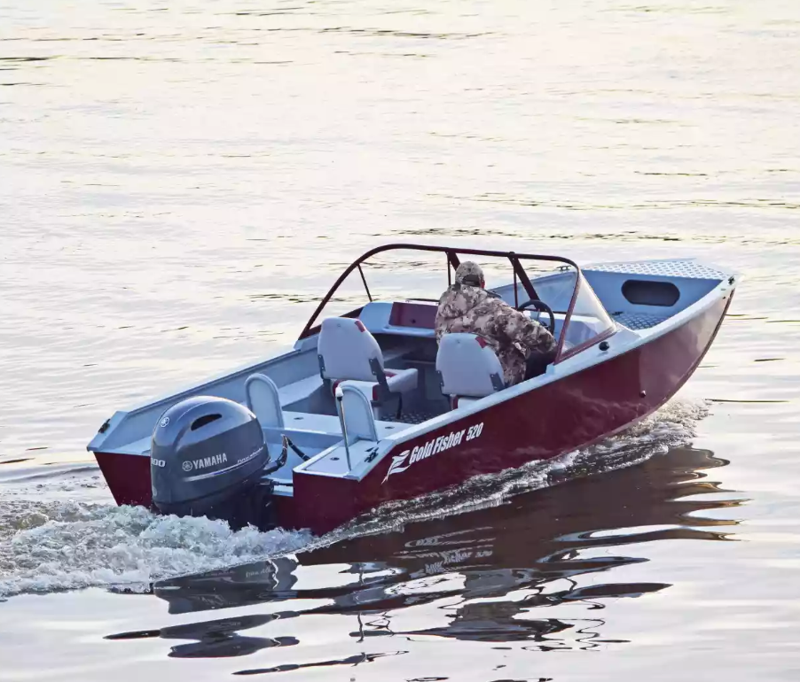 Алюминиевый катер Gold Fisher 520 DCM FISH в Екатеринбурге
