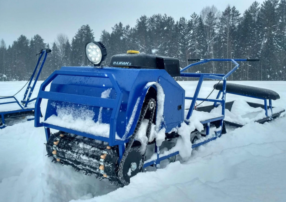 Мотобуксировщик Альбатрос-XLV 9 тележки, 1450 мм в Екатеринбурге