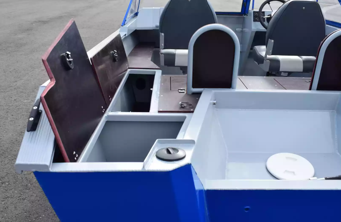 Алюминиевый катер Gold Fisher 480 DCM FISH в Екатеринбурге